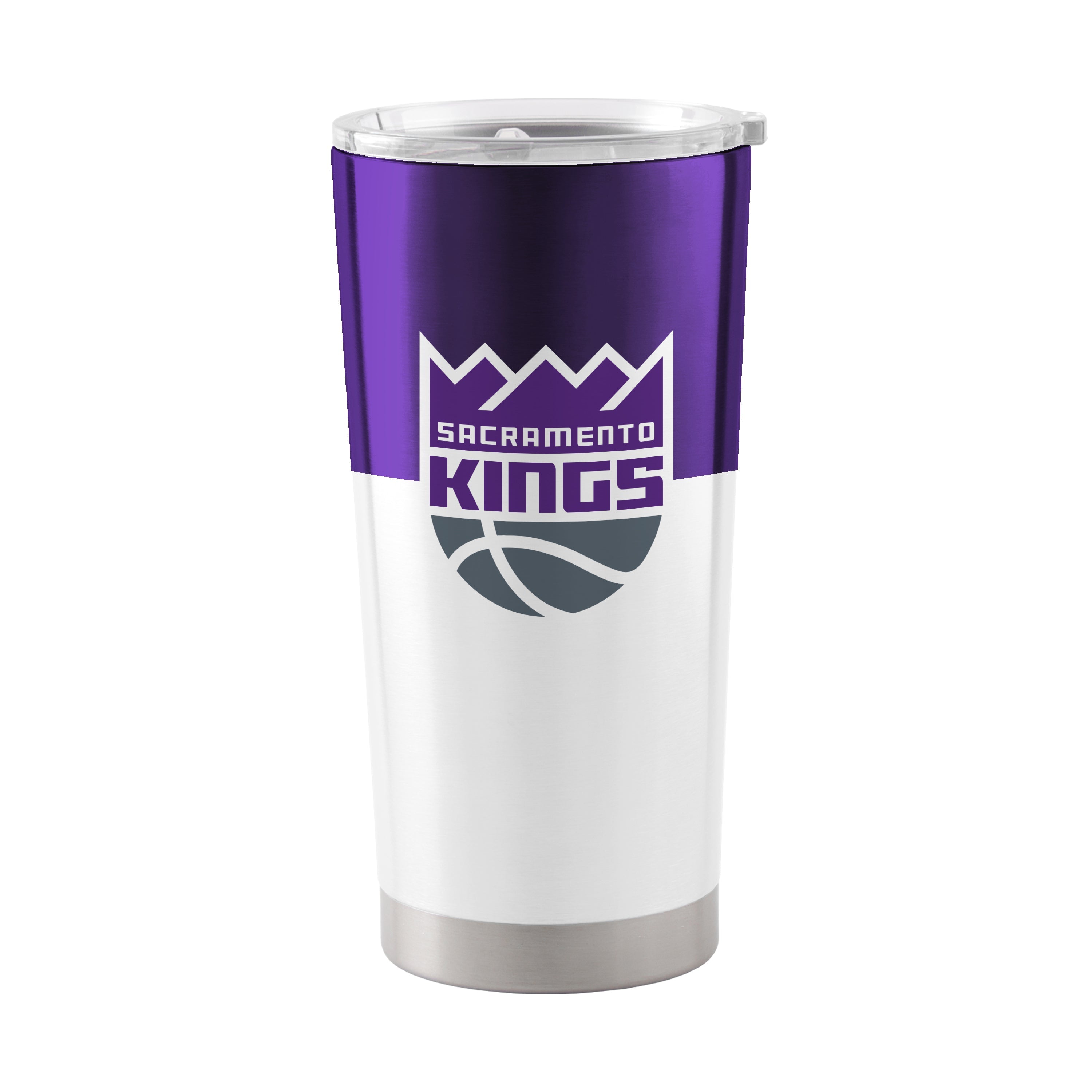 Sacramento Kings 20oz Colorblock Stainless Steel Tumbler
