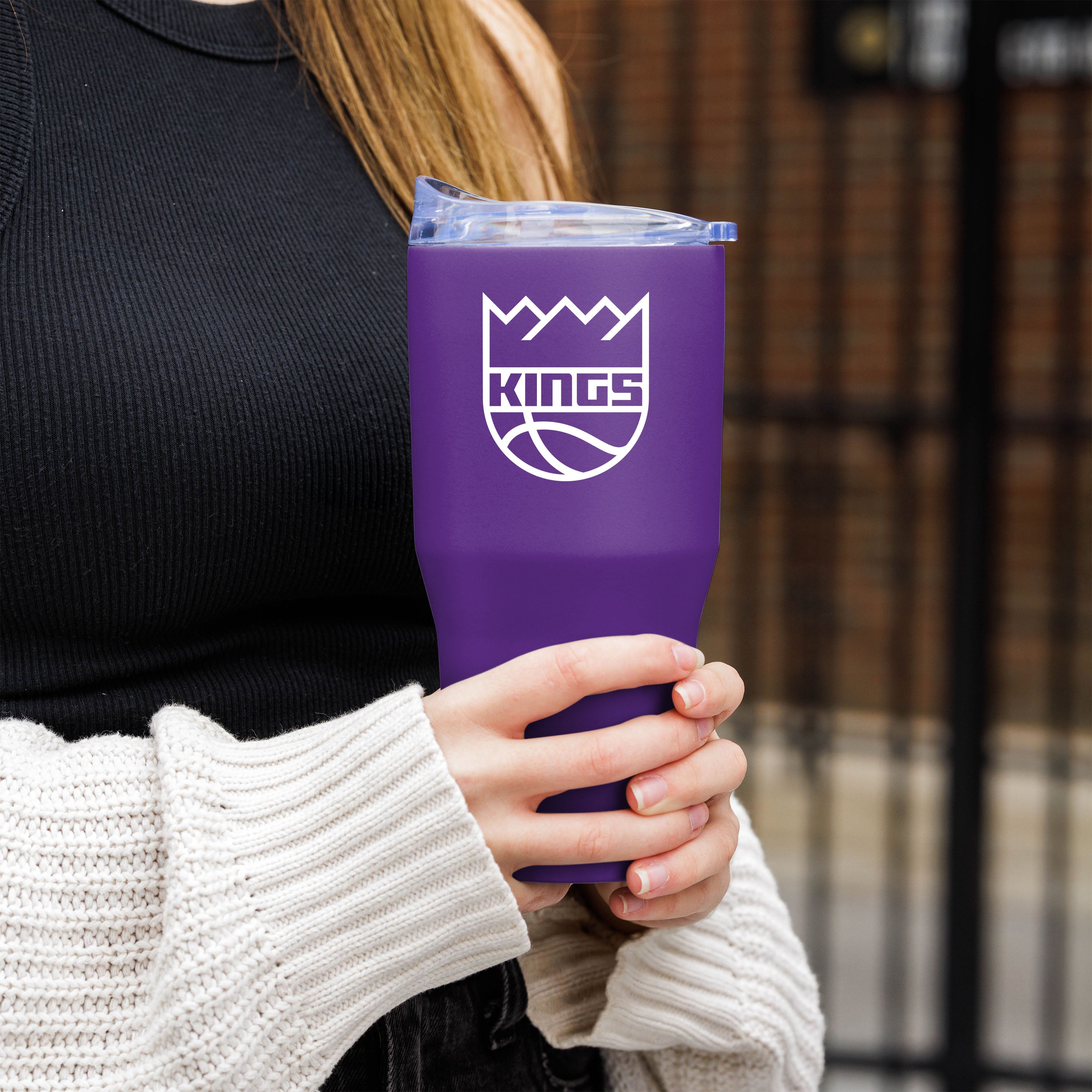 Sacramento Kings 30oz Flipside Powder Coat Tumbler - Sports Gifts, Sports Memorabilia, Sports Collectibles, Fan Shop