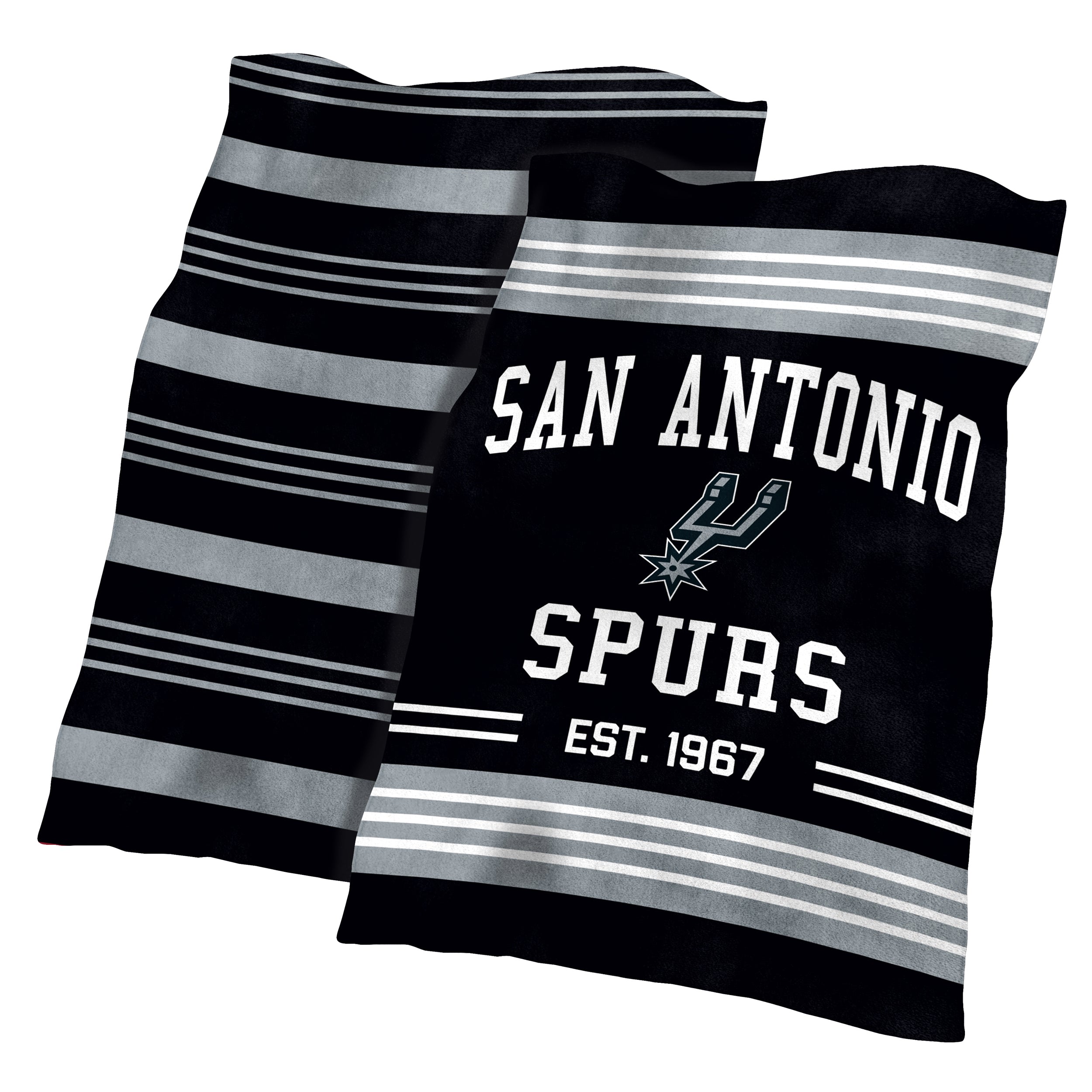 San Antonio Spurs Colorblock Plush Blanket