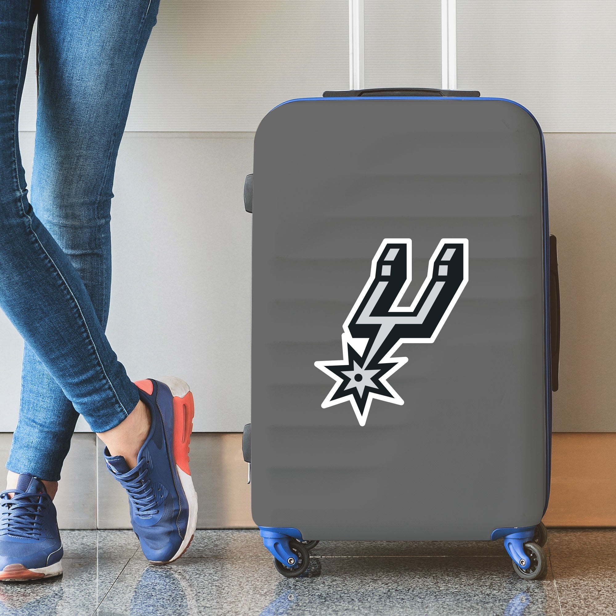 NBA - San Antonio Spurs Large Decal - Sports Gifts, Sports Memorabilia, Sports Collectibles, Fan Shop