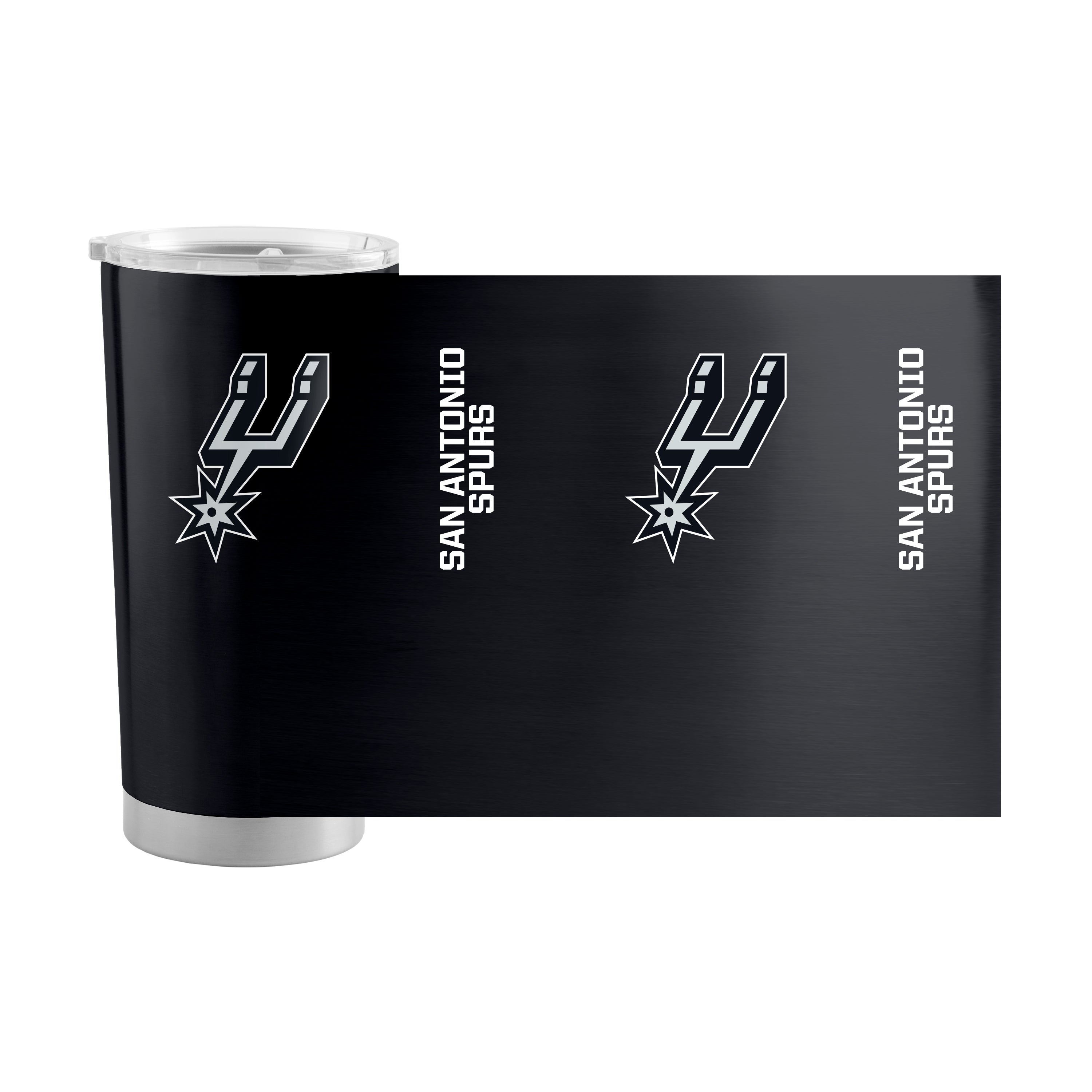 San Antonio Spurs 20oz Gameday Stainless Steel Tumbler - Sports Gifts, Sports Memorabilia, Sports Collectibles, Fan Shop