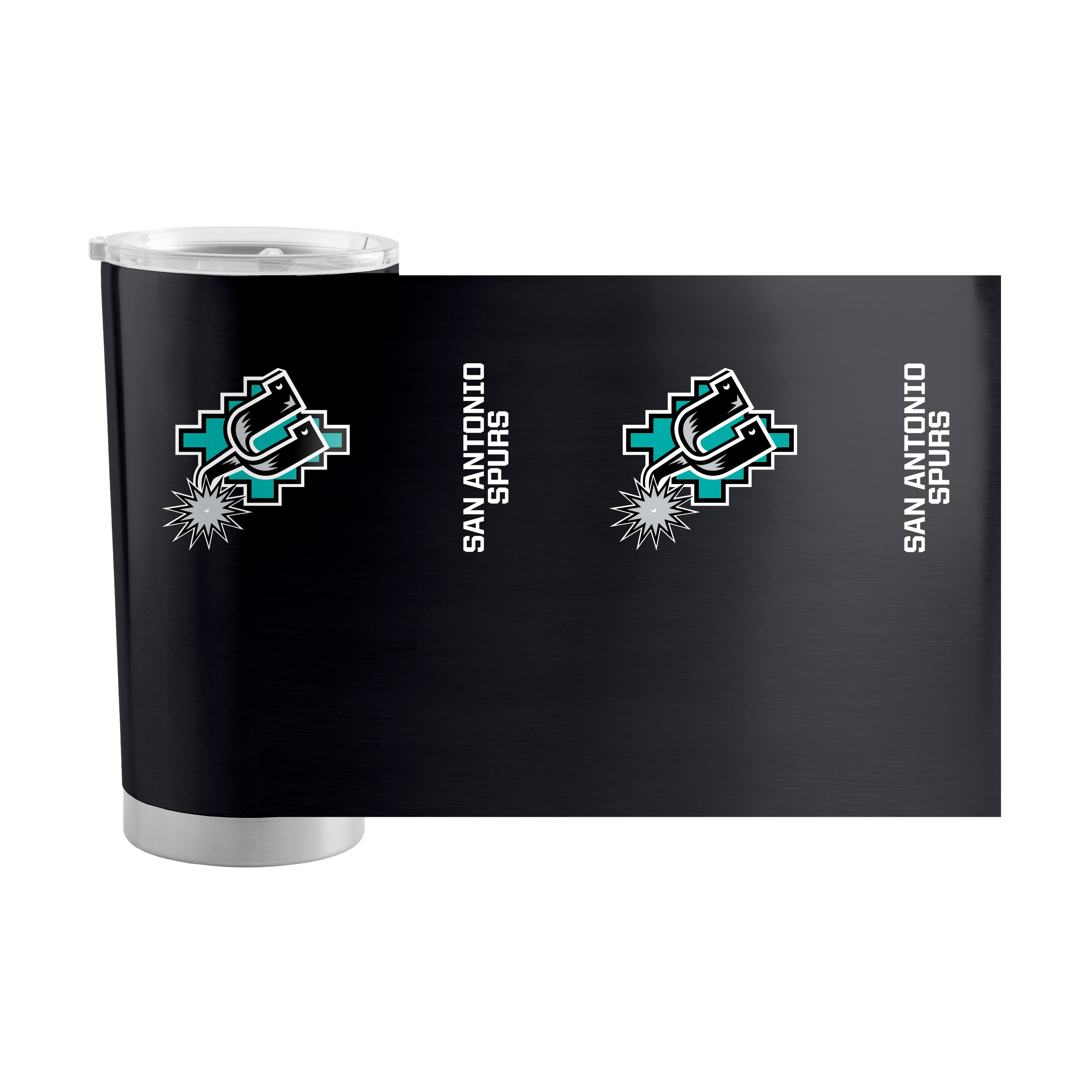 San Antonio Spurs 20oz HWC Gameday Stainless Steel Tumbler - Sports Gifts, Sports Memorabilia, Sports Collectibles, Fan Shop
