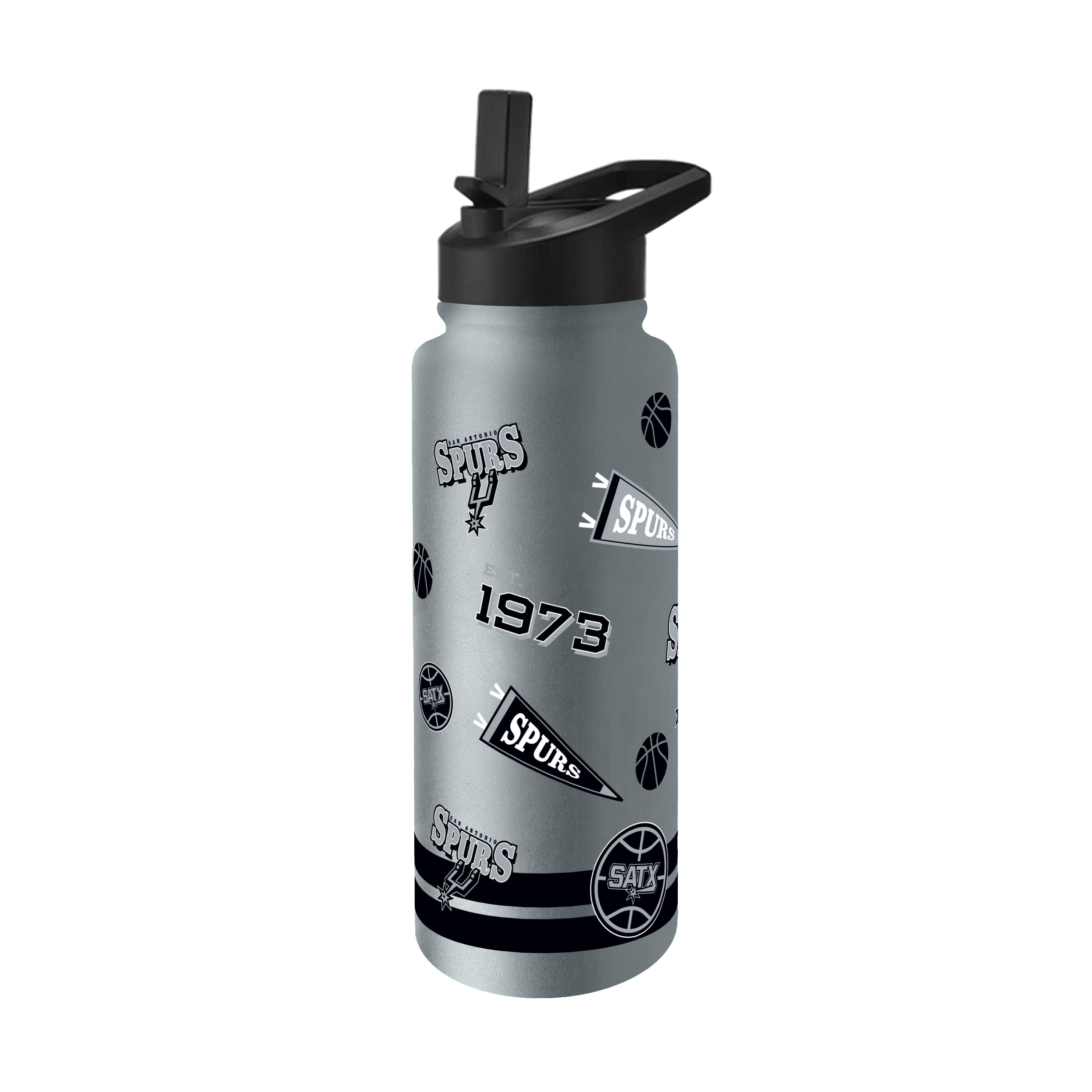 San Antonio Spurs 34oz Native Quencher Bottle