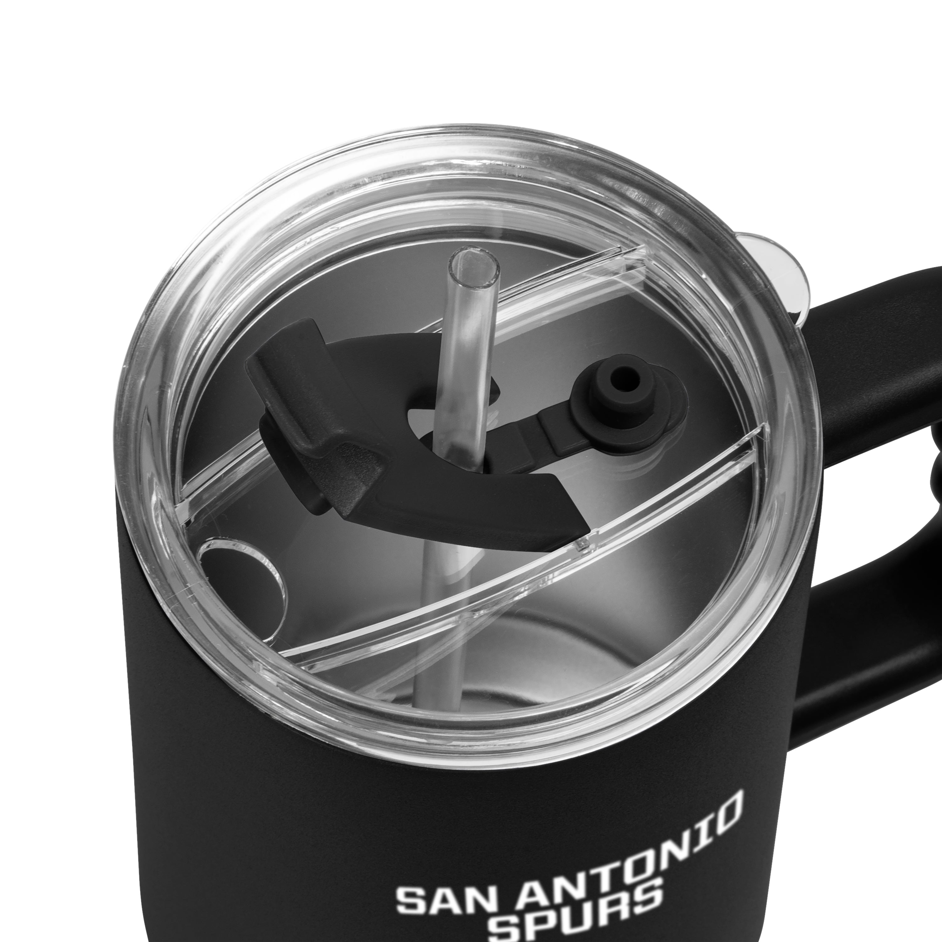 San Antonio Spurs 40oz Flipside Powder Coat Tumbler - Sports Gifts, Sports Memorabilia, Sports Collectibles, Fan Shop