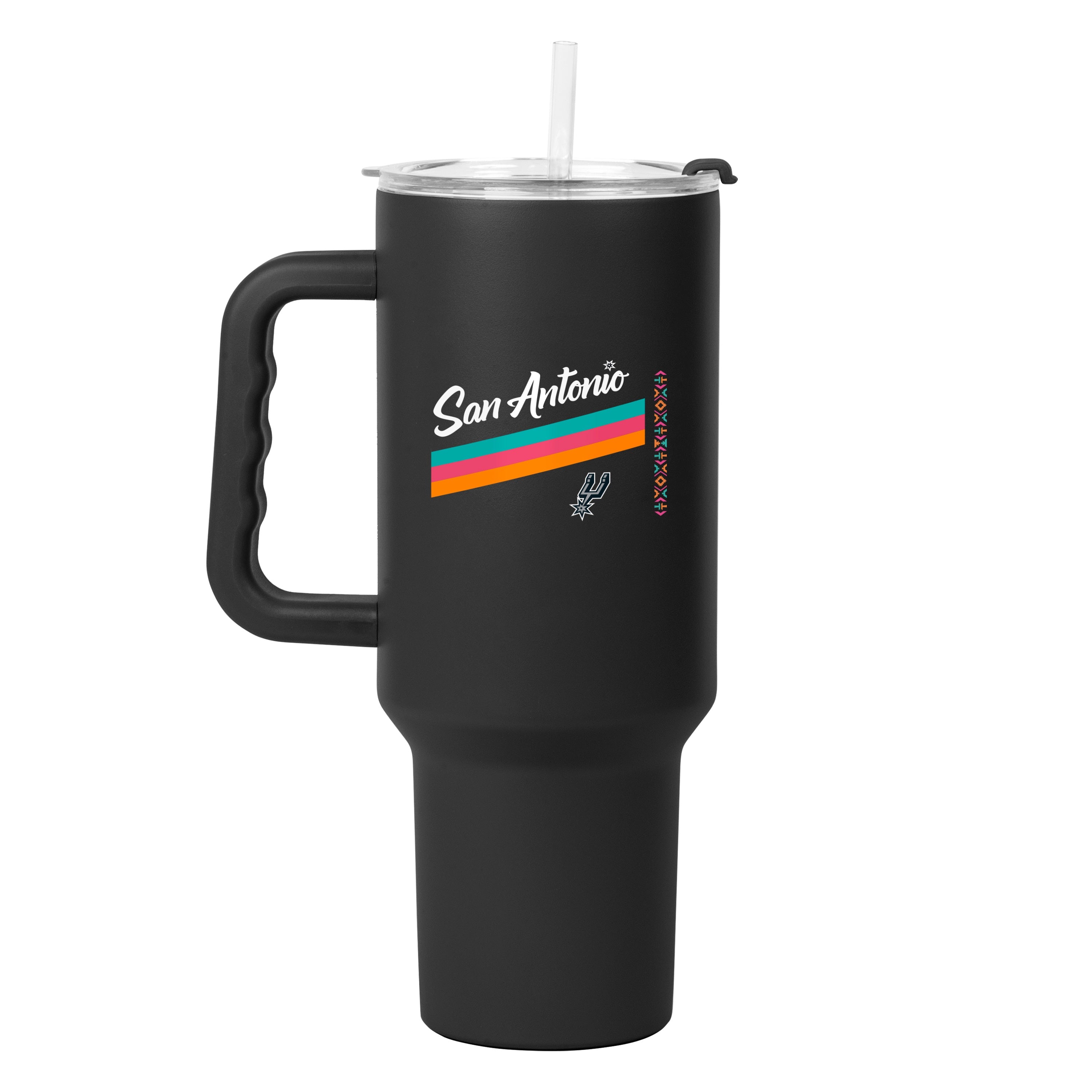San Antonio Spurs 40oz 2025-26 City Edition Powder Coat Tumbler