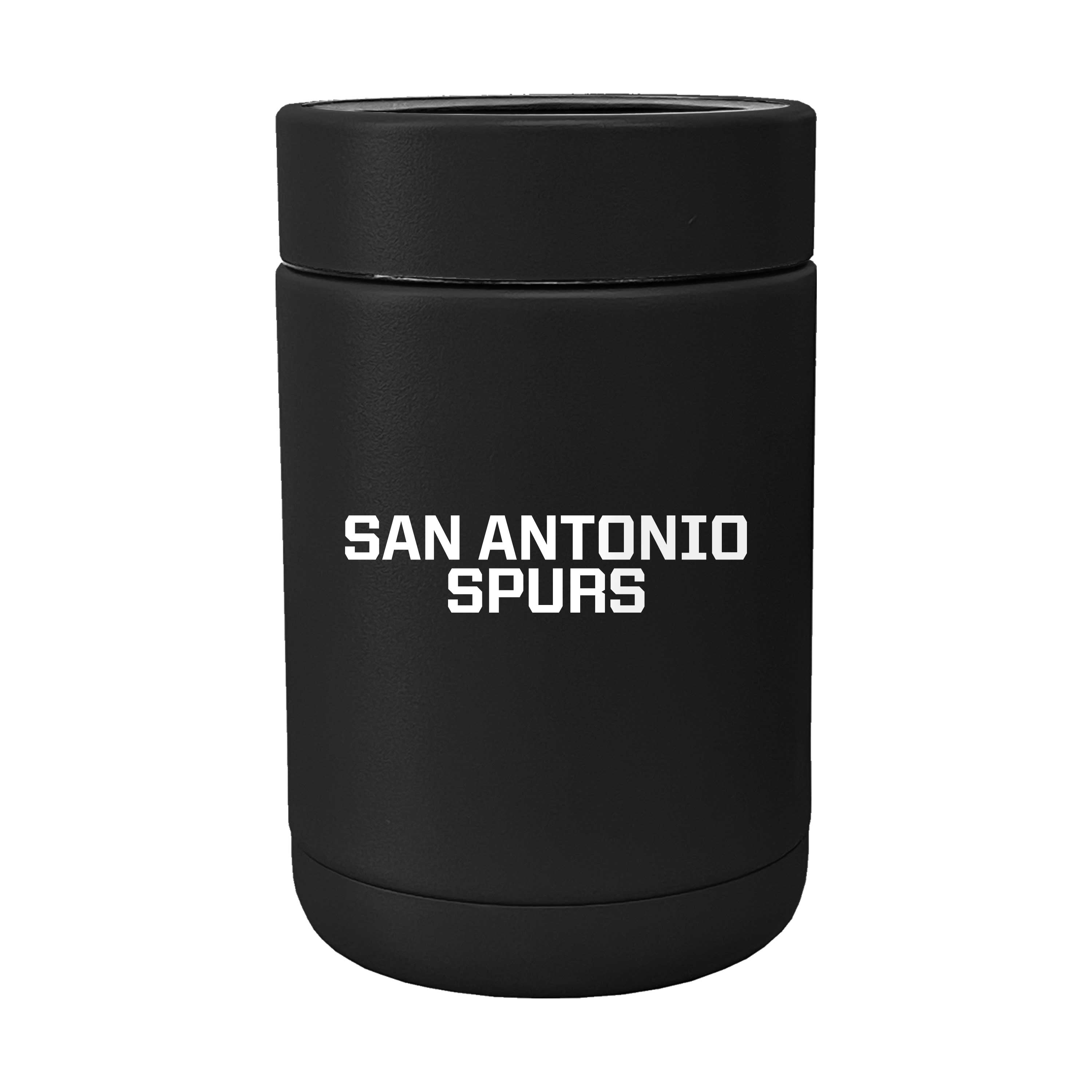 San Antonio Spurs Flipside Powder Coat Coolie - Sports Gifts, Sports Memorabilia, Sports Collectibles, Fan Shop