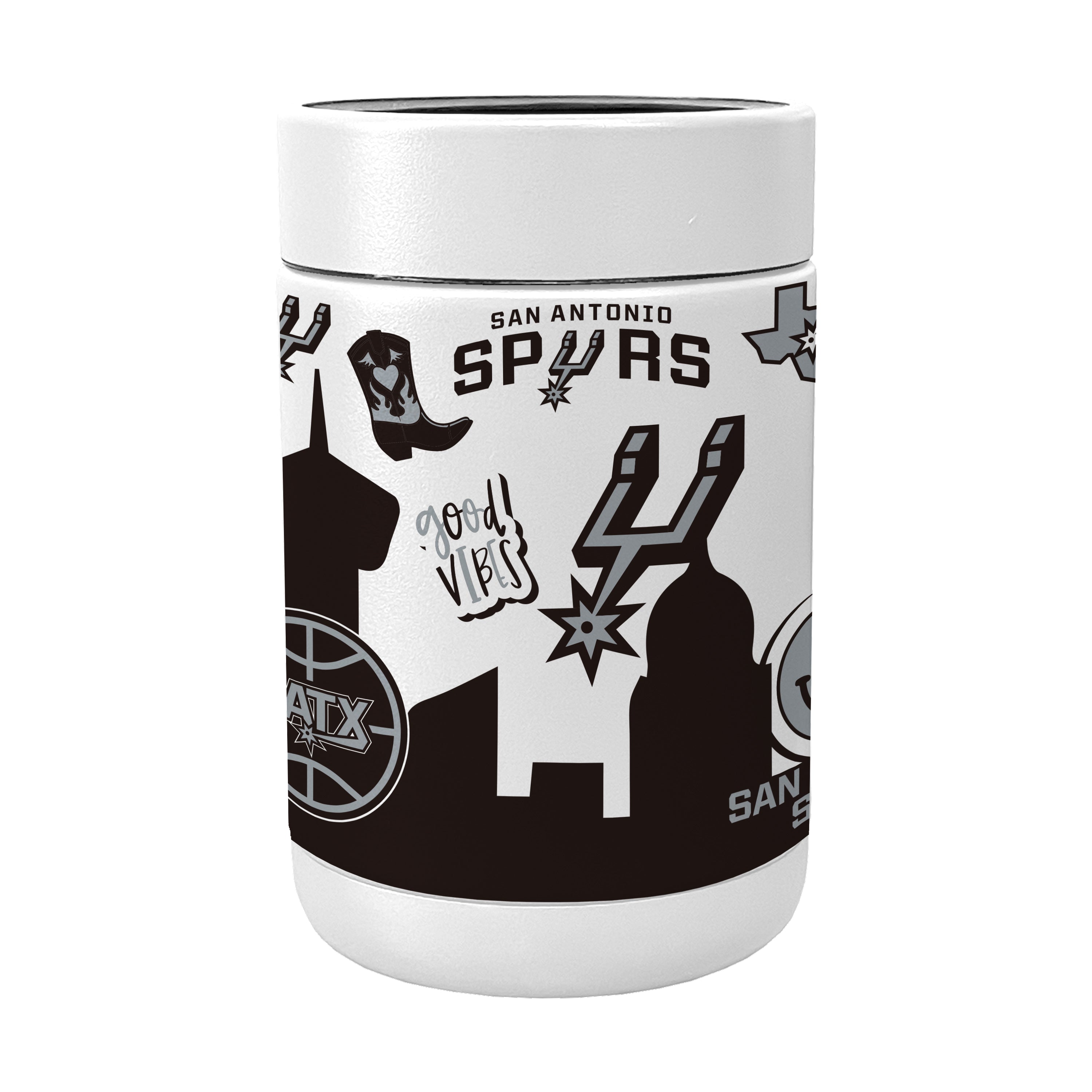 San Antonio Spurs Powder Native Coat Coolie - Sports Gifts, Sports Memorabilia, Sports Collectibles, Fan Shop