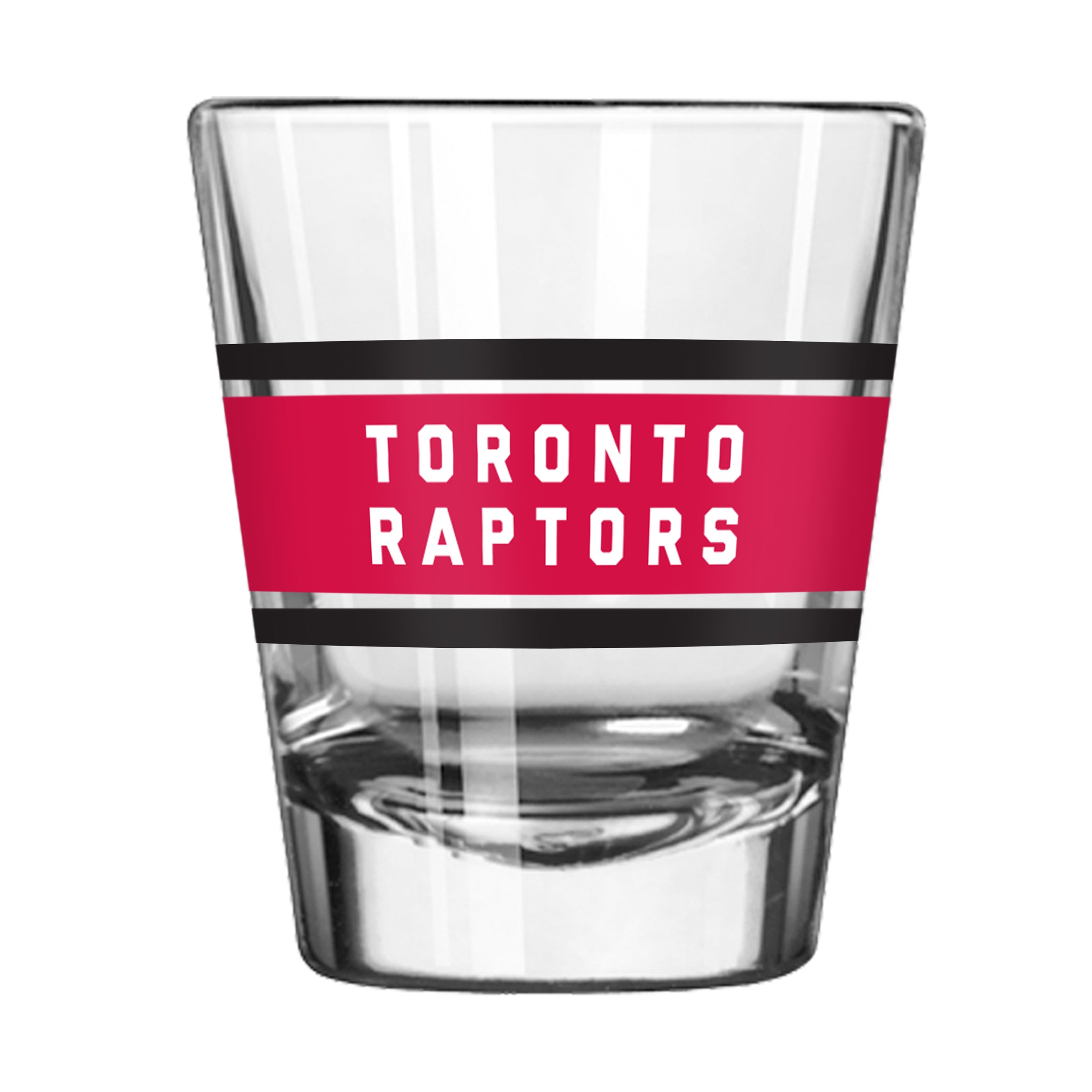 Toronto Raptors 2oz Stripe Shot Glass