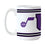Utah Jazz 15oz Overtime Stripe Sublimated Mug