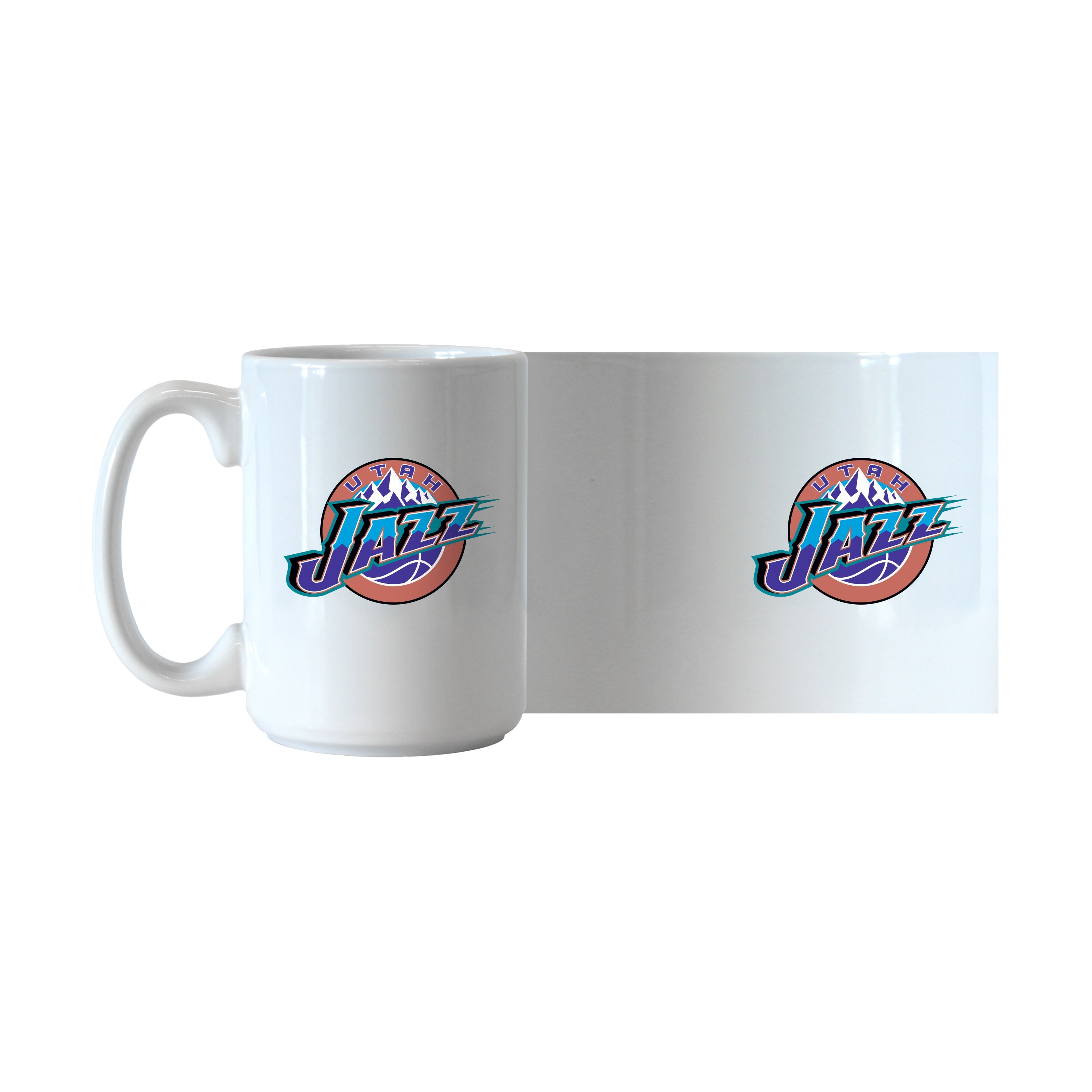 Utah Jazz 15oz Sublimated Mug - Sports Gifts, Sports Memorabilia, Sports Collectibles, Fan Shop