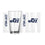 Utah Jazz 16oz Gameday Pint Glass - Sports Gifts, Sports Memorabilia, Sports Collectibles, Fan Shop