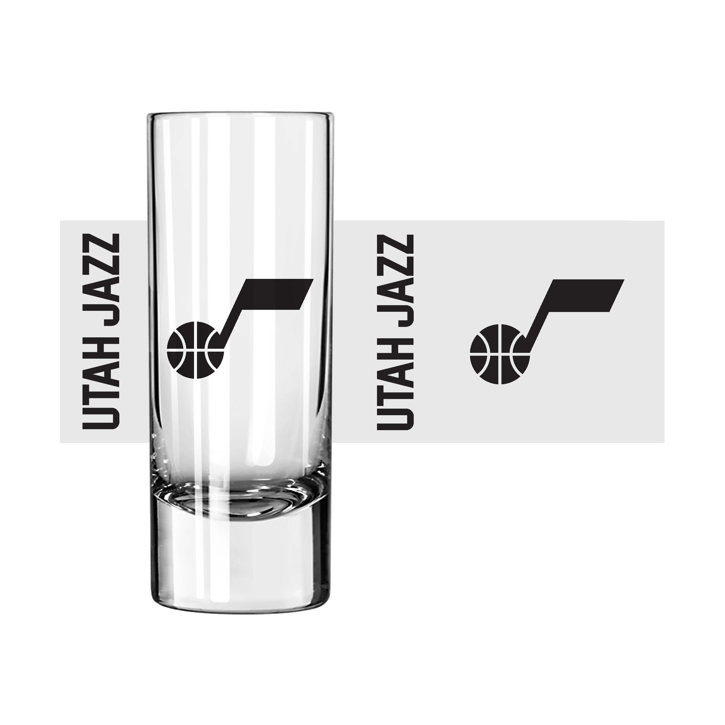 Utah Jazz 2.5oz Gameday Shooter - Sports Gifts, Sports Memorabilia, Sports Collectibles, Fan Shop