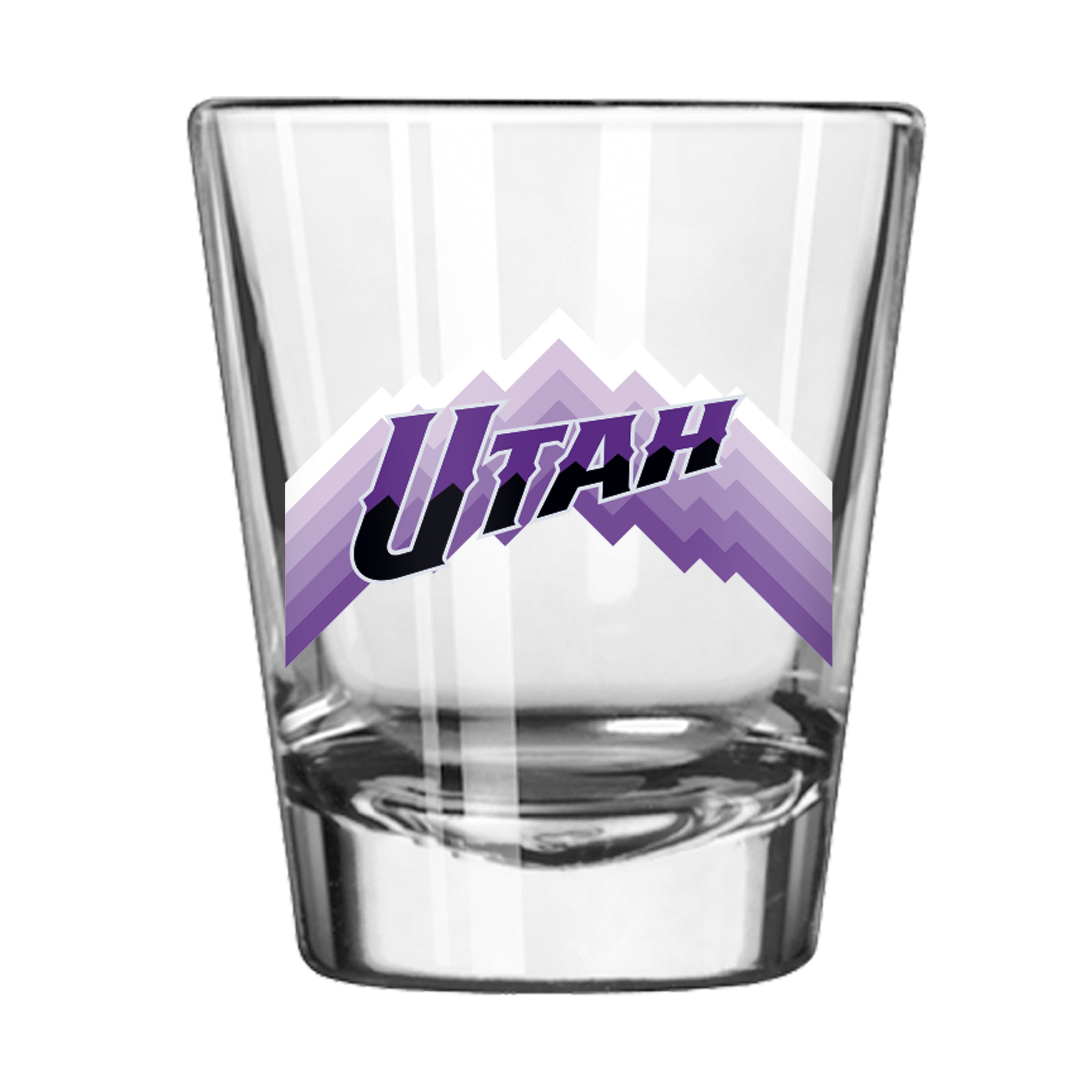 Utah Jazz City Edition 2oz Shot Glass - Sports Gifts, Sports Memorabilia, Sports Collectibles, Fan Shop