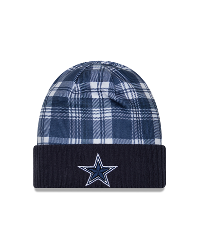 Cowboys Men's New Era 2024 Sideline Statement Knit Hat - Sports Collectibles, Sports Memorabilia, Sports Fan Shop, Sports Gifts