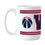 Washington Wizards 15oz Overtime Stripe Sublimated Mug