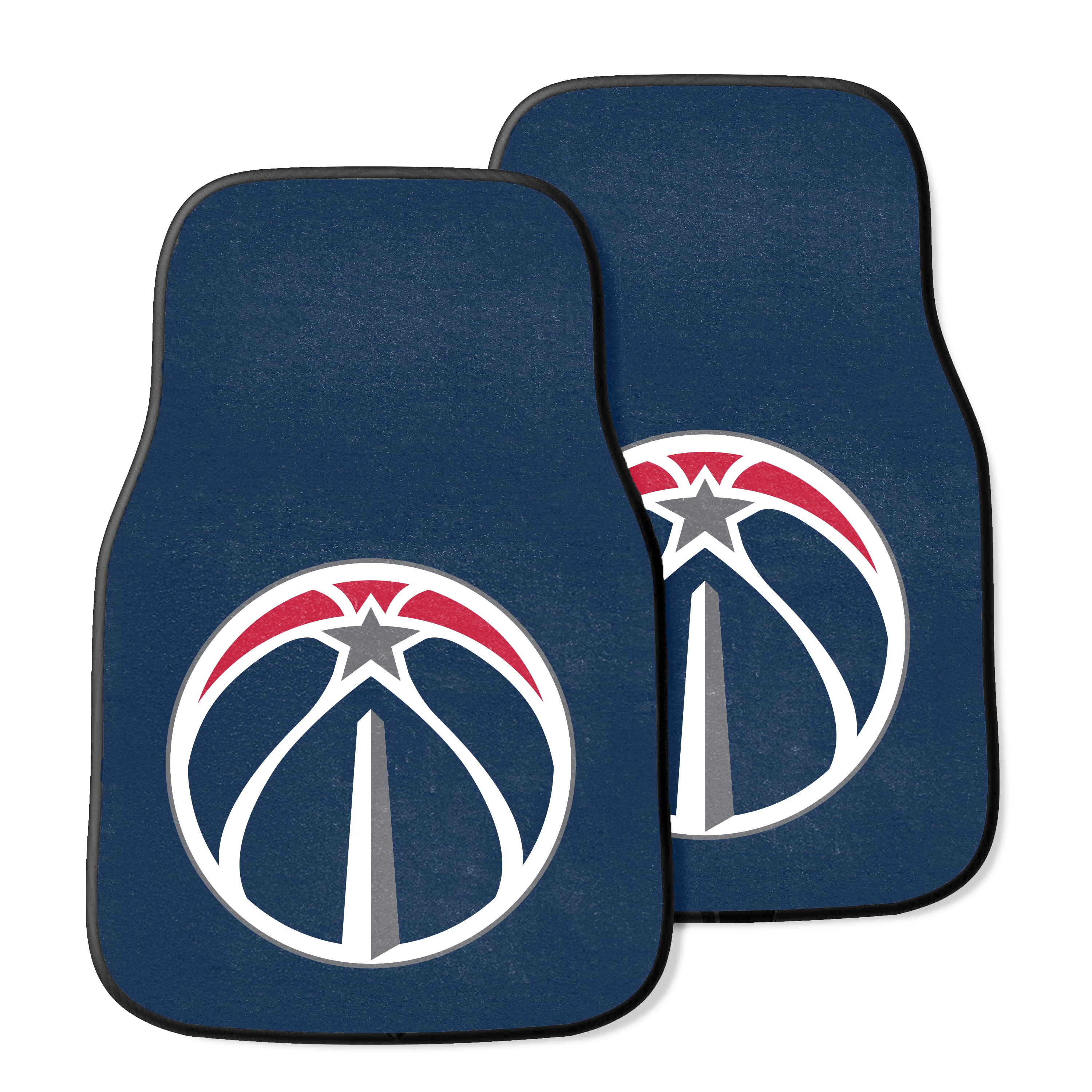Washington Wizards 2-pc Carpet Car Mat Set