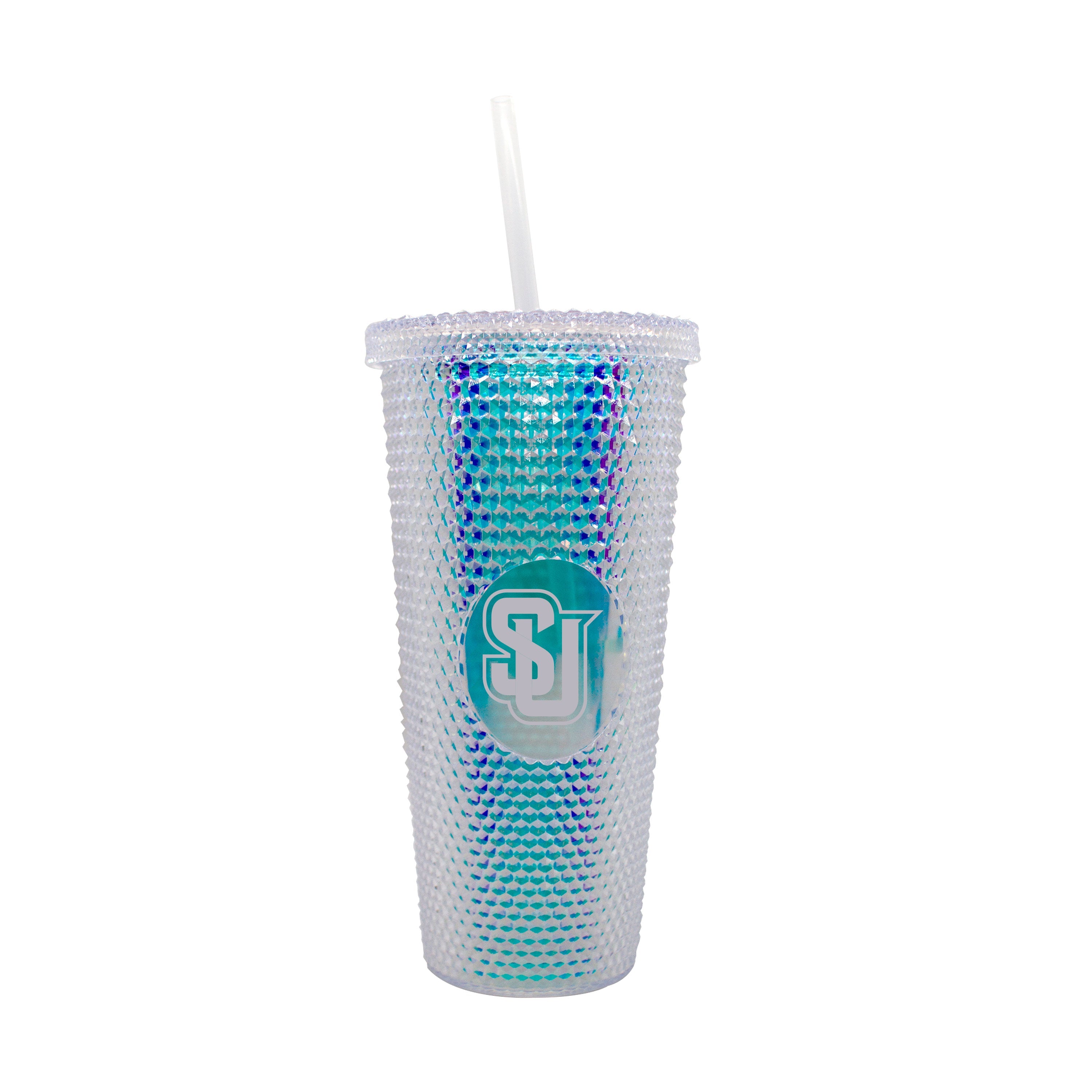 Seattle University 24oz Iridescent Studded Tumbler