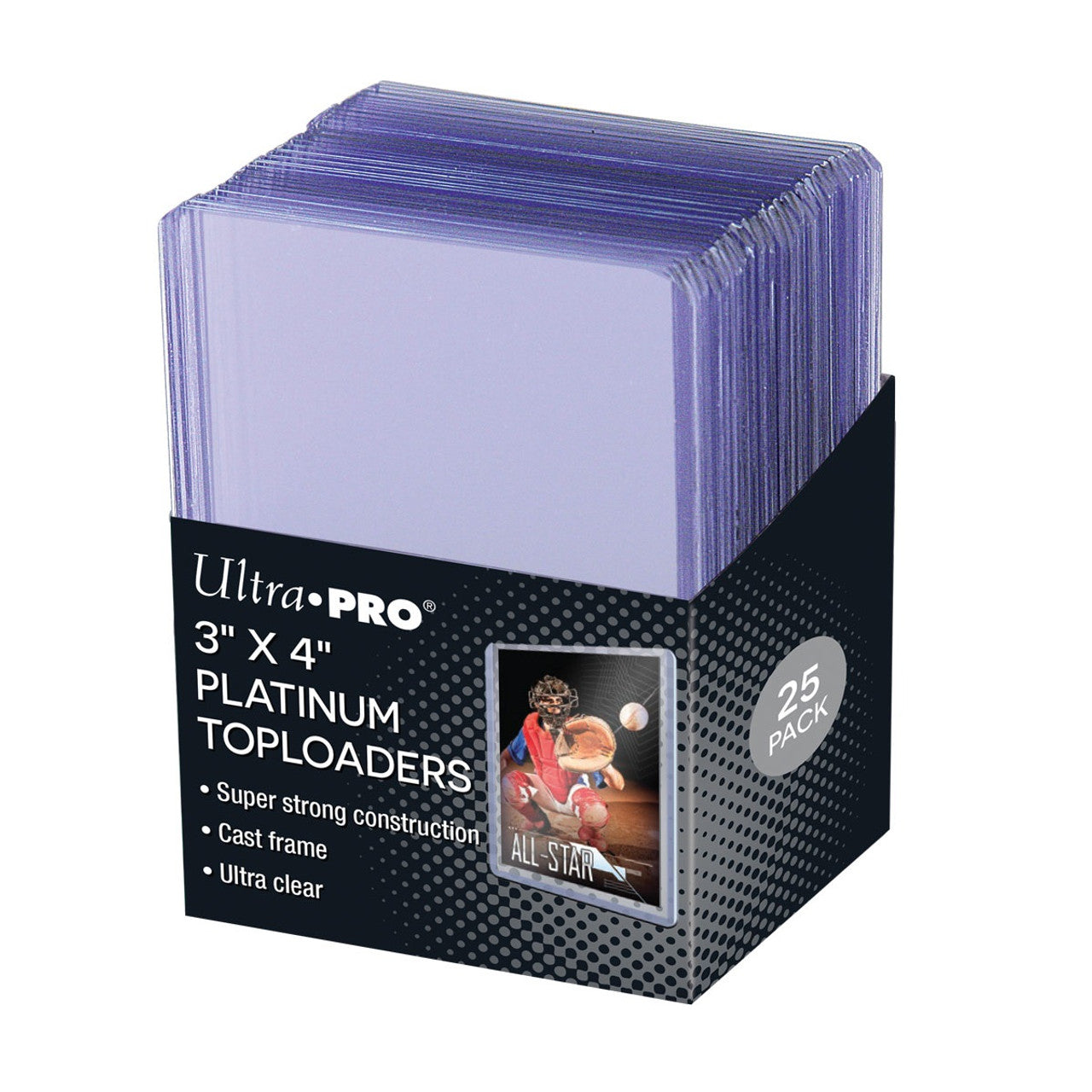 Toploader - 3x4 35 PT Ultra Clear (25 per pack) - Sports Collectibles, Sports Memorabilia, Sports Fan Shop, Sports Gifts