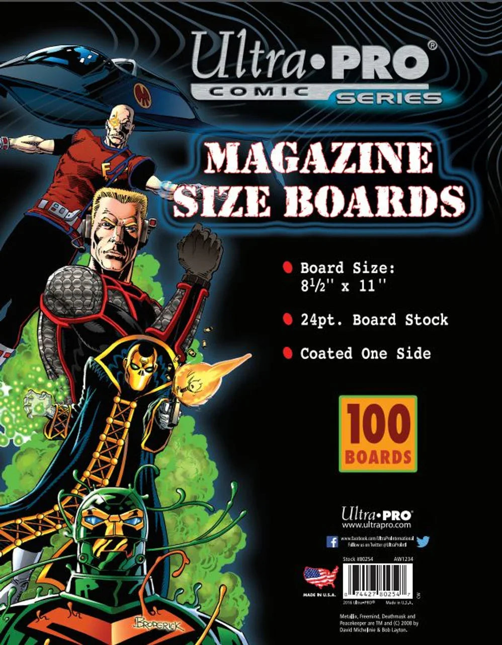 Boards - Magazine 8 1/2 x 11 (100 per pack) (CDG) - 757 Sports Collectibles
