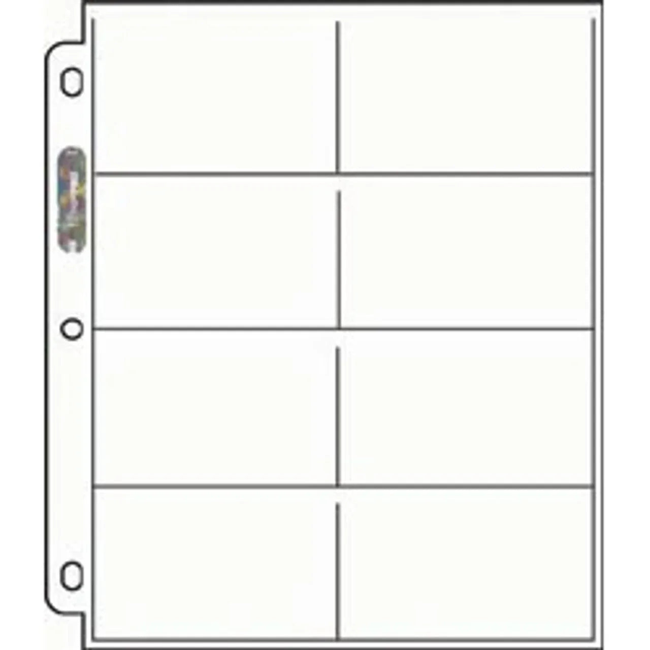 Ultra Pro 8-Pocket Pages - 208D (100ct) (CDG) - 757 Sports Collectibles