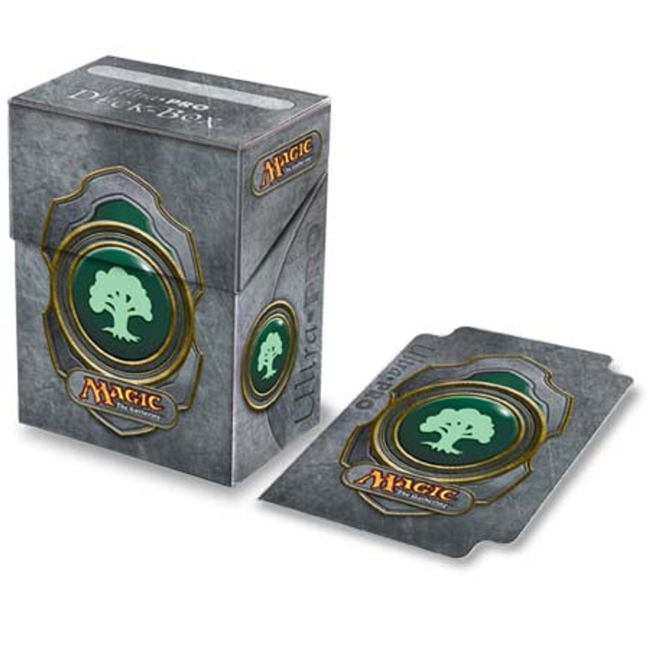 Deck Box, Magic: The Gathering - Mana V3 - Green - Sports Collectibles, Sports Memorabilia, Sports Fan Shop, Sports Gifts