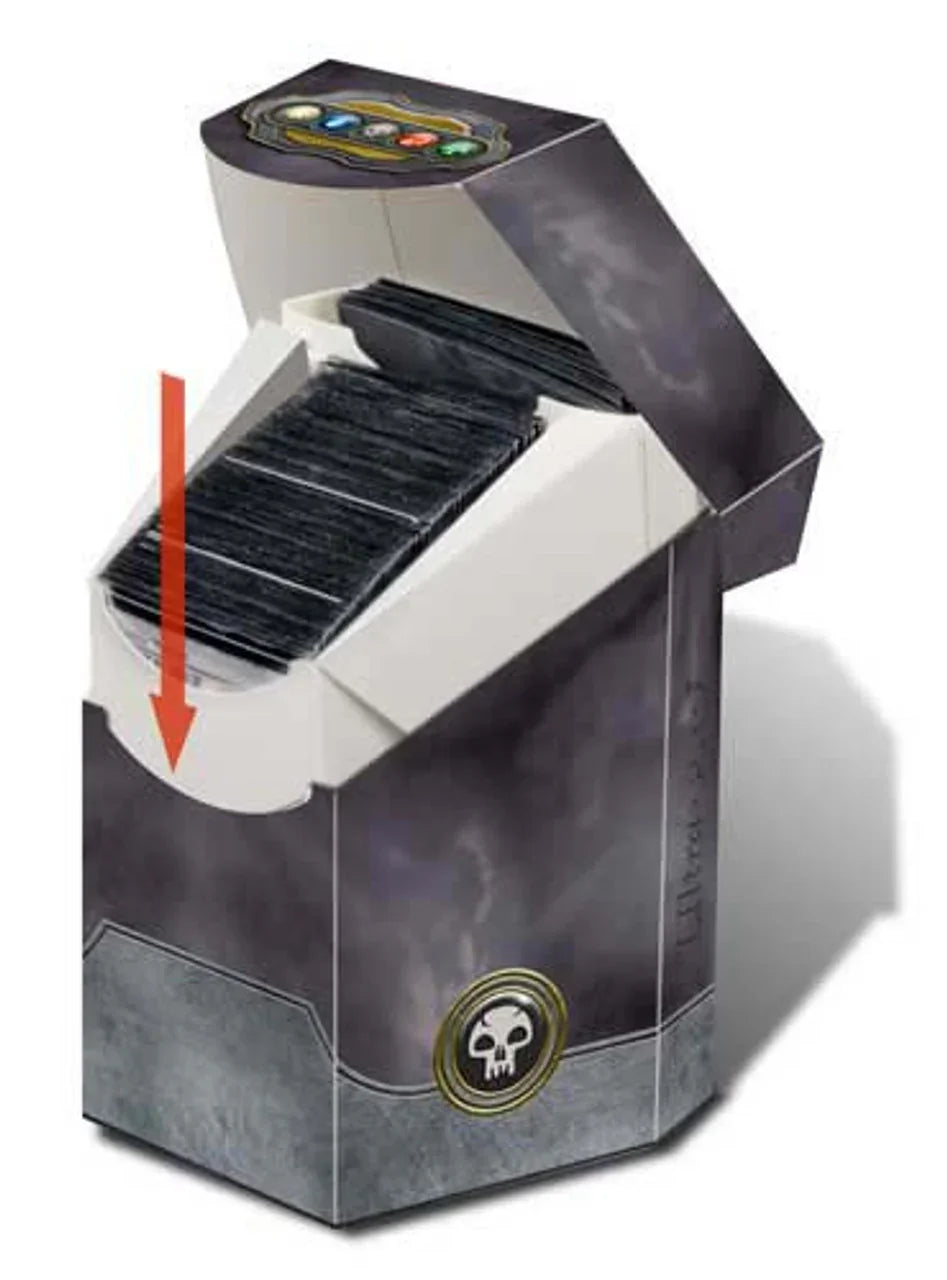Magic Deck Box - ProHex Commander - Black (CDG) - 757 Sports Collectibles