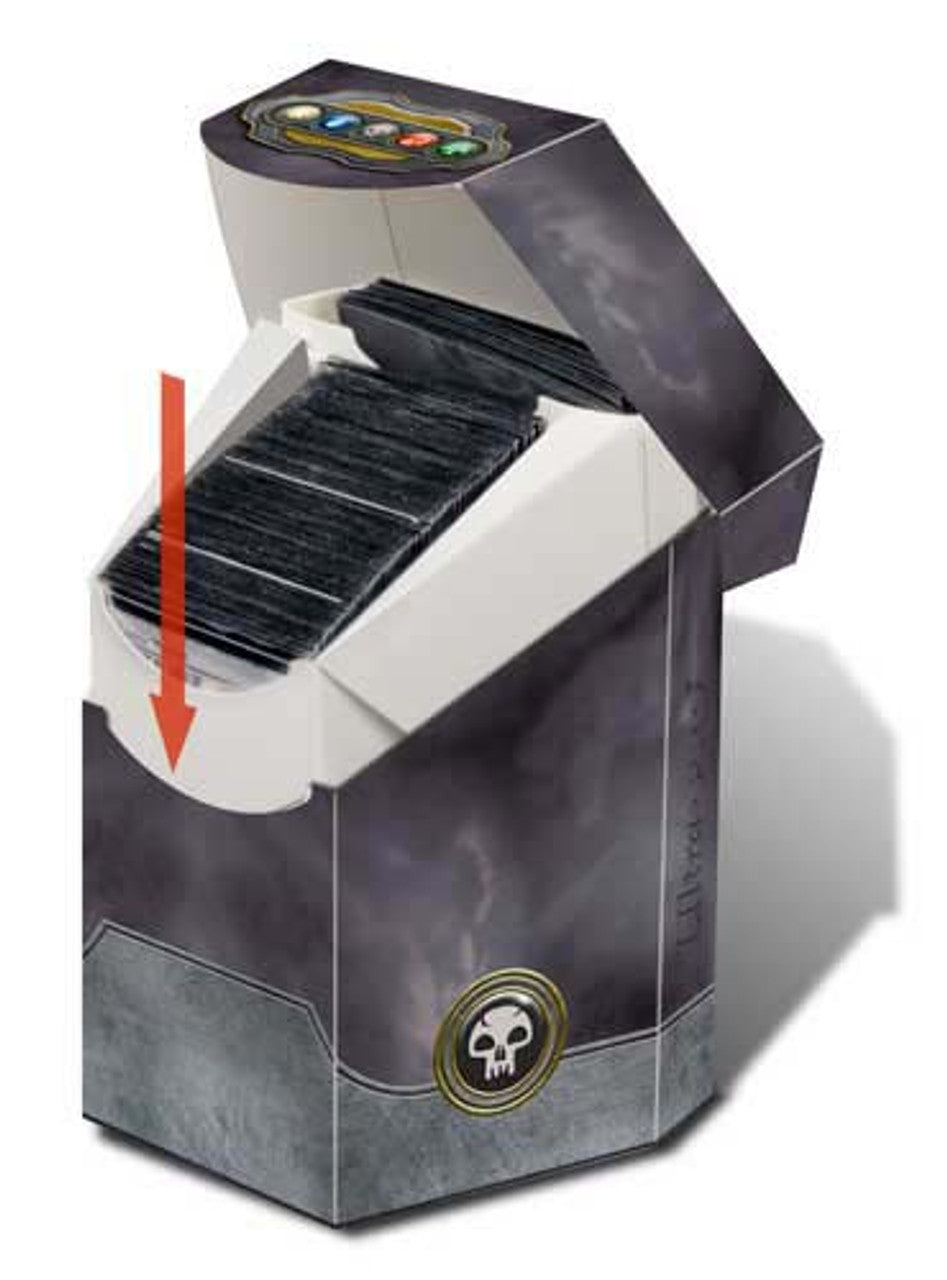 Deck Box, ProHex - Magic: The Gathering - Commander - Black - Sports Collectibles, Sports Memorabilia, Sports Fan Shop, Sports Gifts