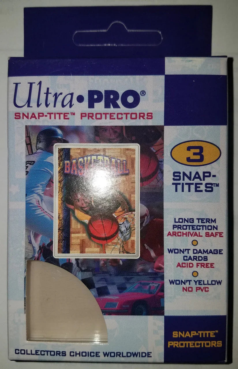 2-1/2 x 3-1/2 Snap-Tite Protector - Pack of 3 - 757 Sports Collectibles