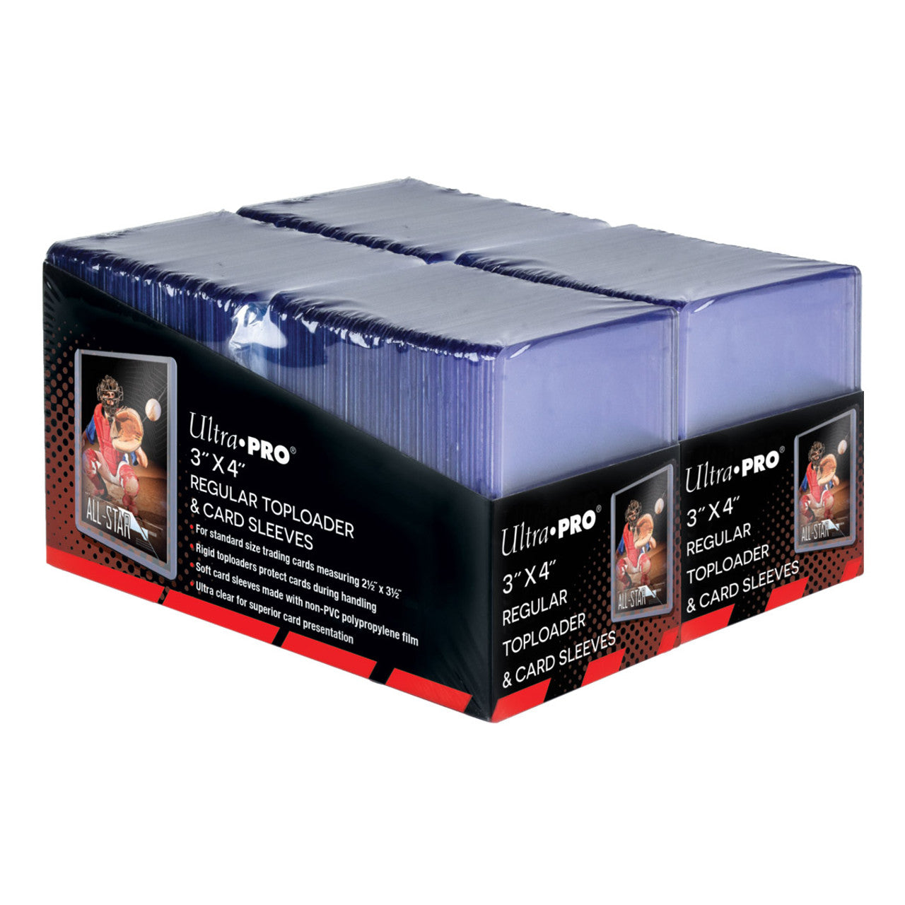 Toploader - 3x4 Regular and Card Sleeves (200 per pack) - Sports Collectibles, Sports Memorabilia, Sports Fan Shop, Sports Gifts