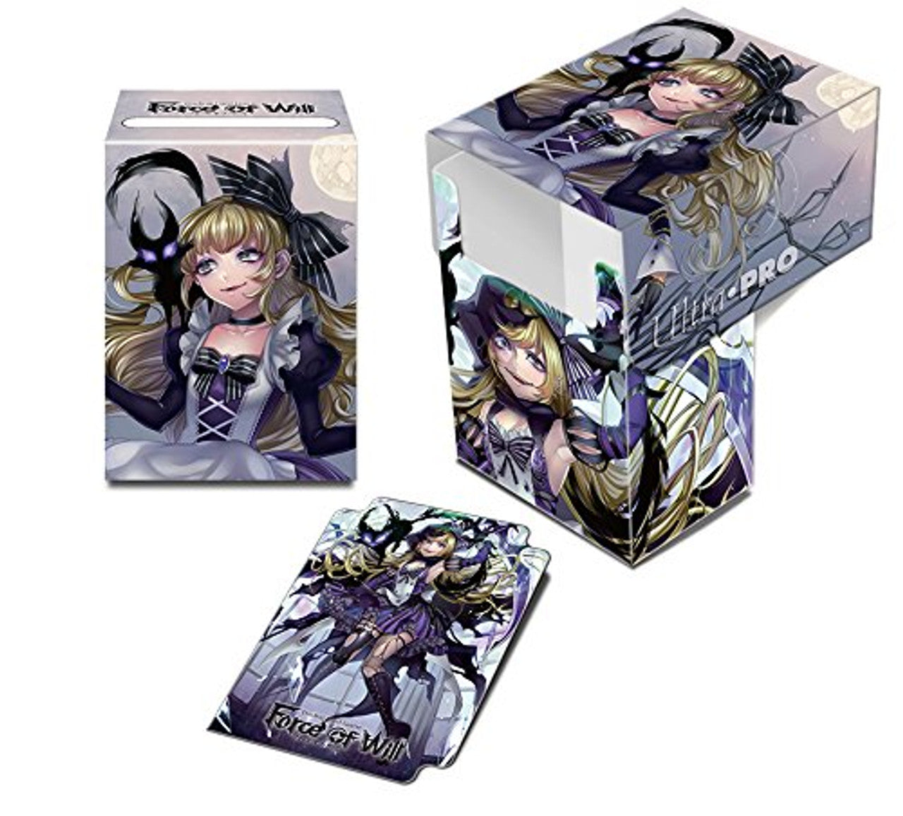 Deck Box - Force of Will (60/cs) - Dark Alice - - Special Order - Sports Collectibles, Sports Memorabilia, Sports Fan Shop, Sports Gifts