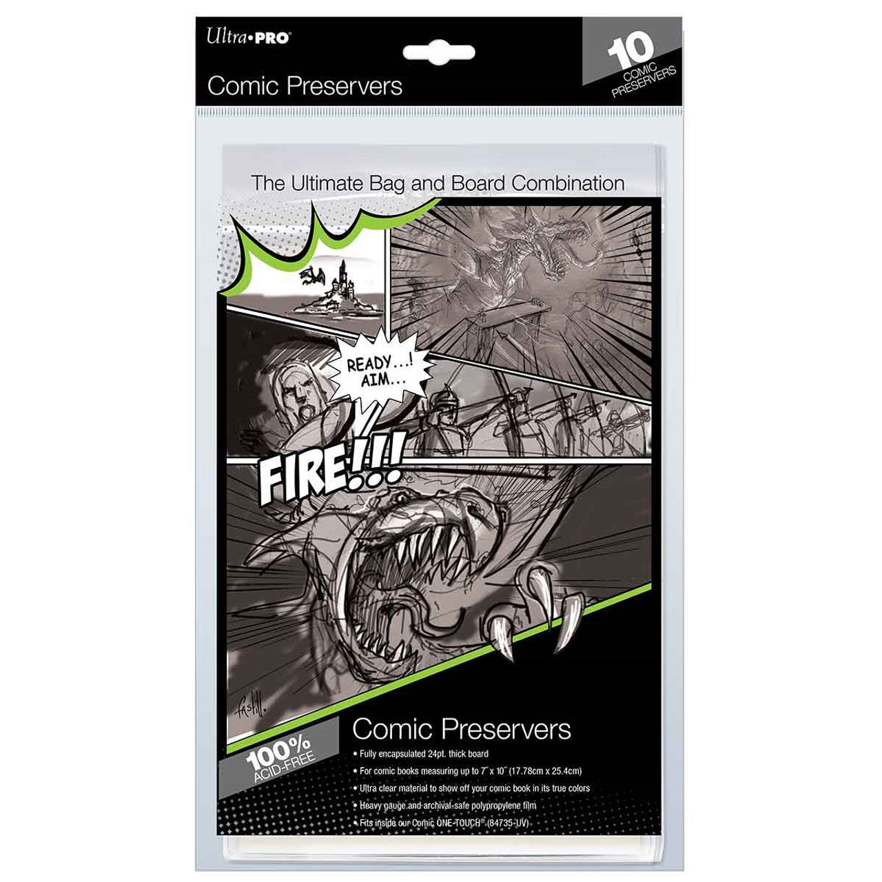 Comic Preserver 10 Pack - Sports Collectibles, Sports Memorabilia, Sports Fan Shop, Sports Gifts
