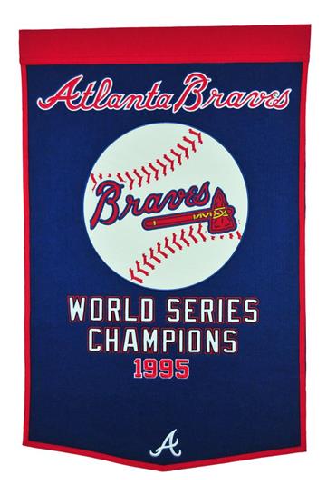 Atlanta Braves MLB Dynasty Banner - Sports Collectibles, Sports Memorabilia, Sports Fan Shop, Sports Gifts