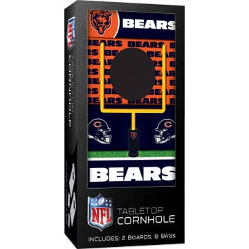 Chicago Bears - NFL Tabletop Cornhole - Sports Gifts, Sports Memorabilia, Sports Collectibles, Fan Shop