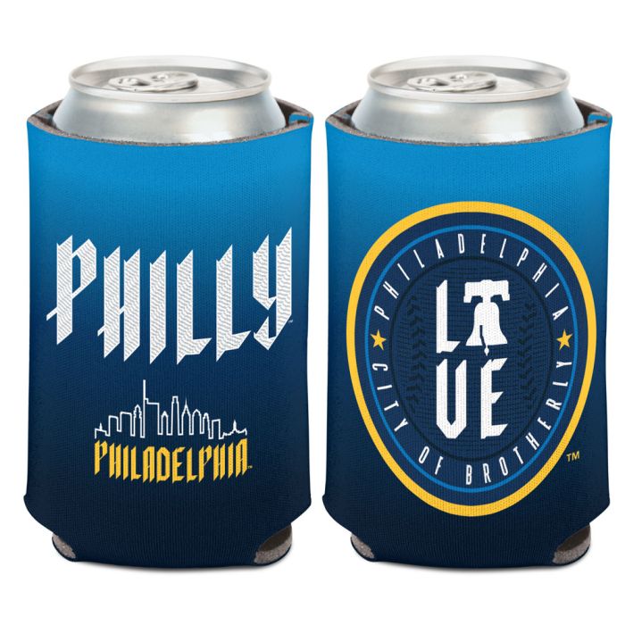Philadelphia Phillies / City Connect City Connect Can Cooler 12 oz. - Sports Collectibles, Sports Memorabilia, Sports Fan Shop, Sports Gifts