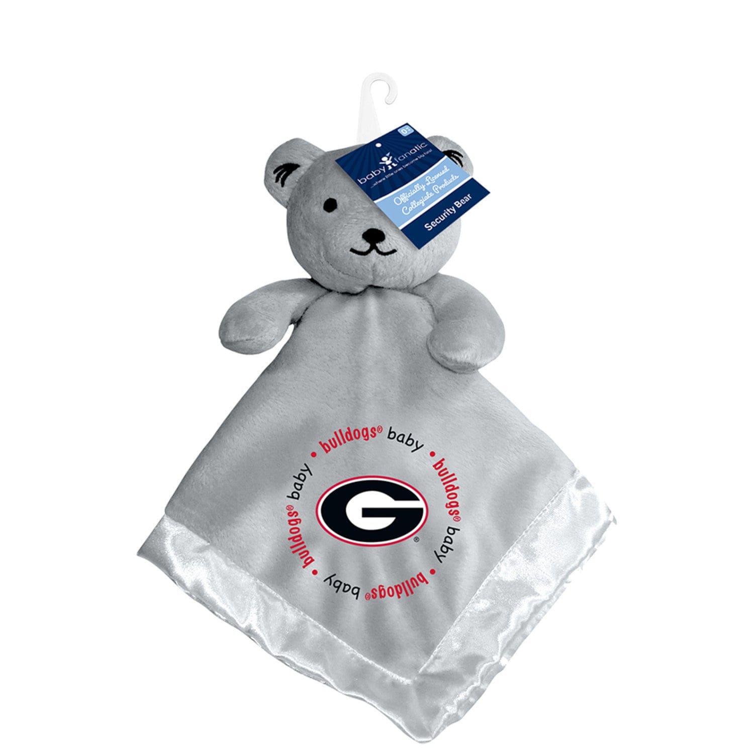 Georgia Bulldogs Security Bear - Gray - Sports Gifts, Sports Memorabilia, Sports Collectibles, Fan Shop