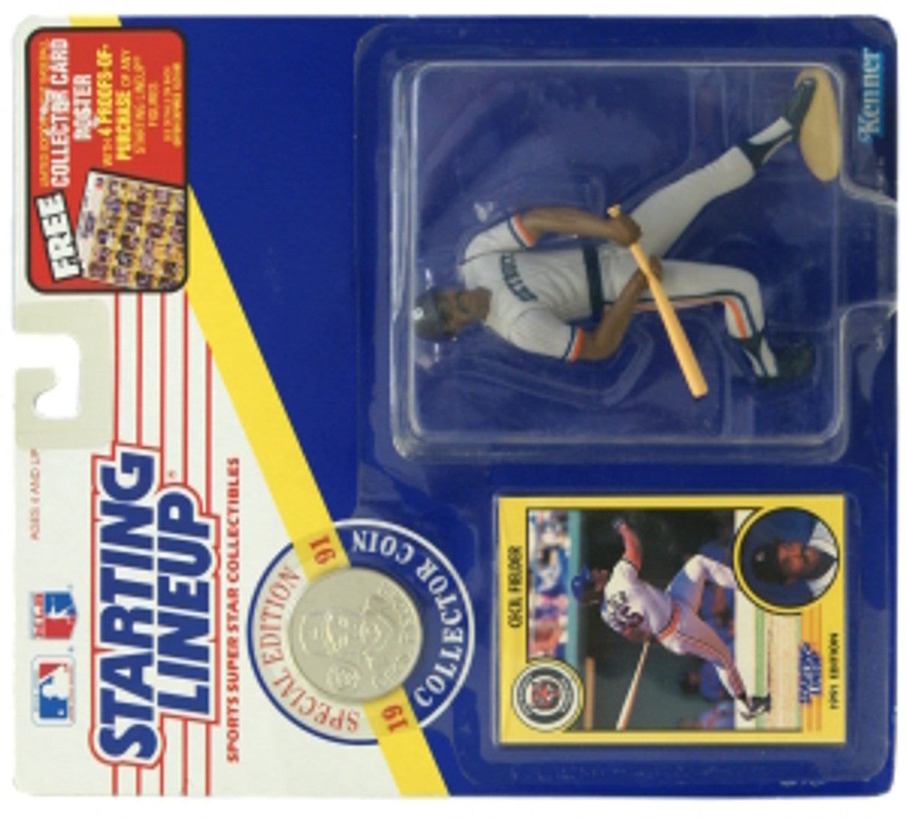 Cecil Fielder SLU '91 - Sports Collectibles, Sports Memorabilia, Sports Fan Shop, Sports Gifts