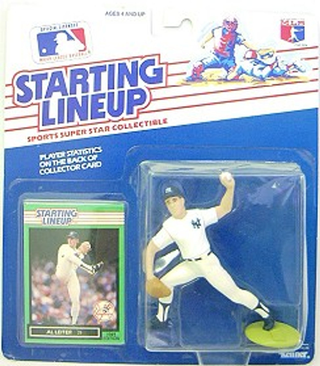 New York Yankees Al Leiter 1989 SLU - Sports Collectibles, Sports Memorabilia, Sports Fan Shop, Sports Gifts