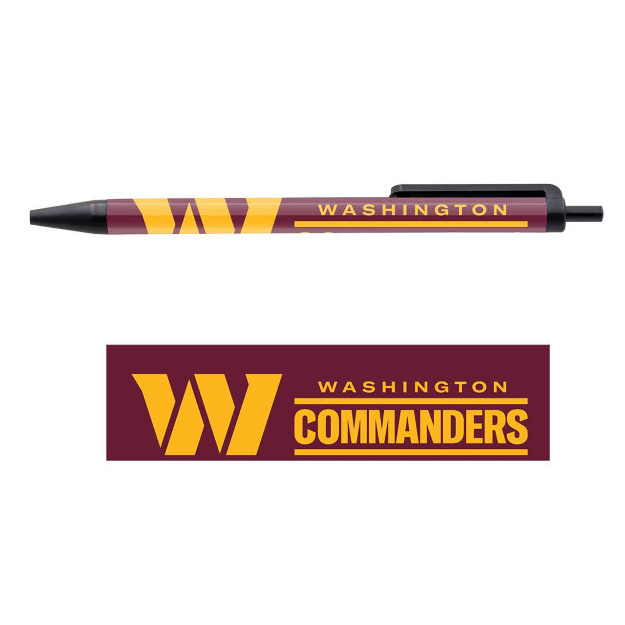 Washington Football Team Pens 5 Pack - Sports Collectibles, Sports Memorabilia, Sports Fan Shop, Sports Gifts