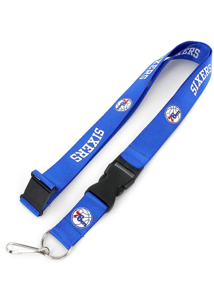 Philadelphia 76ers Blue Breakaway Lanyard - Sports Collectibles, Sports Memorabilia, Sports Fan Shop, Sports Gifts