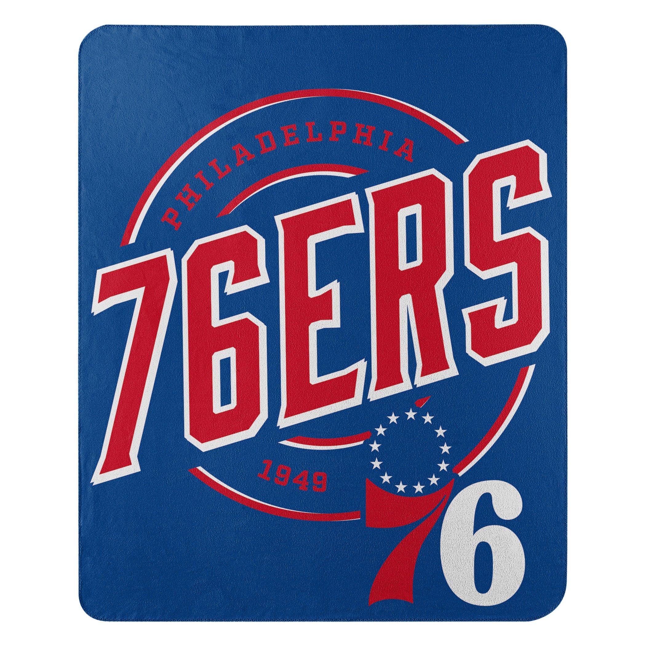 Philadelphia 76ers 50" x 60" Campaign Fleece Blanket - Sports Collectibles, Sports Memorabilia, Sports Fan Shop, Sports Gifts