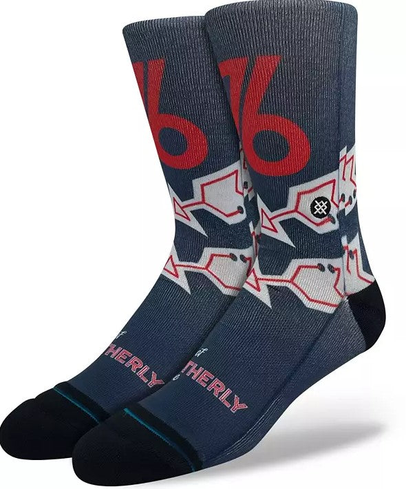 Philadelphia 76ers 2023-24 City Edition Socks - Sports Collectibles, Sports Memorabilia, Sports Fan Shop, Sports Gifts