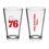 Philadelphia 76ers Game Day Pint Glass - Sports Collectibles, Sports Memorabilia, Sports Fan Shop, Sports Gifts