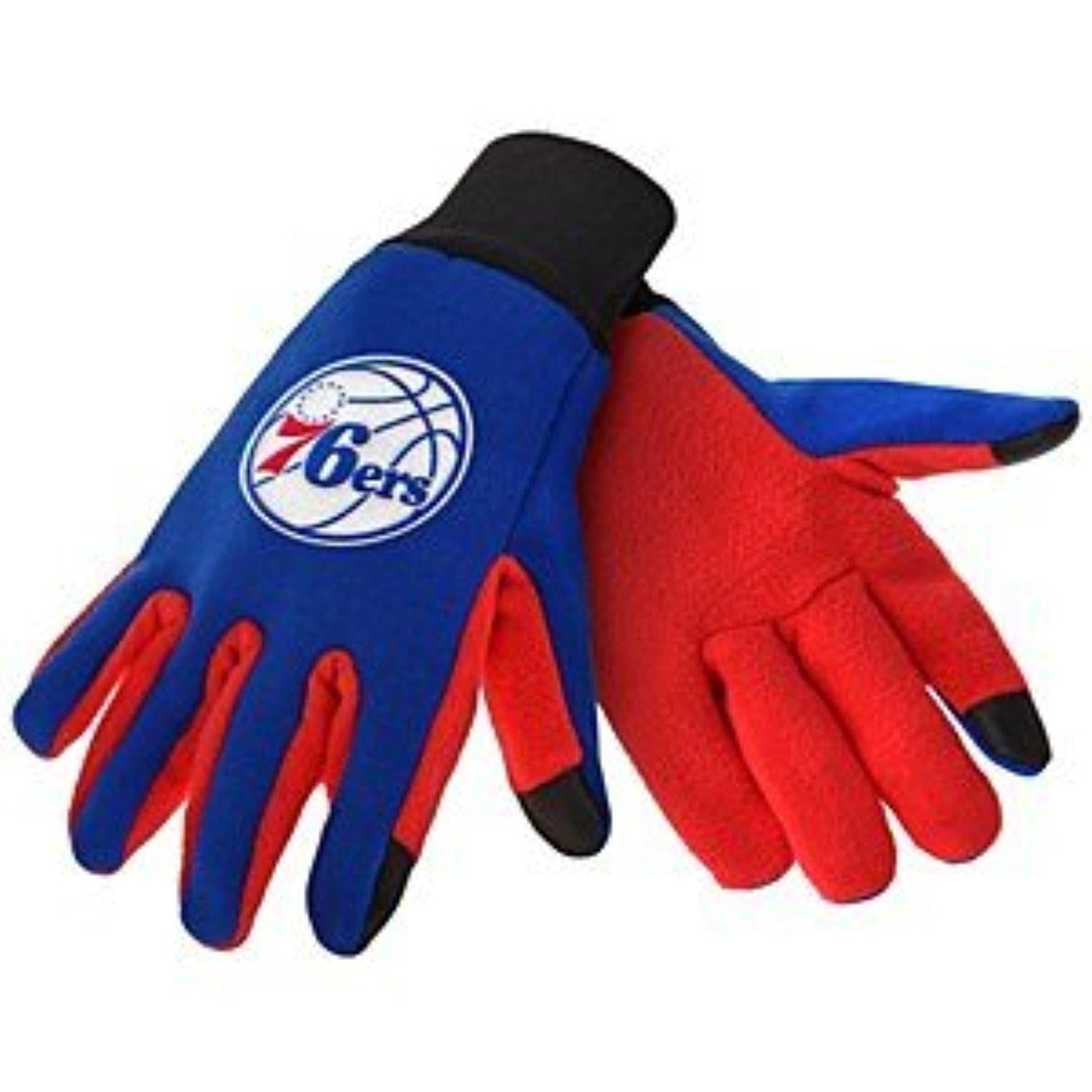 Philadelphia 76ers Texting Gloves - Sports Collectibles, Sports Memorabilia, Sports Fan Shop, Sports Gifts