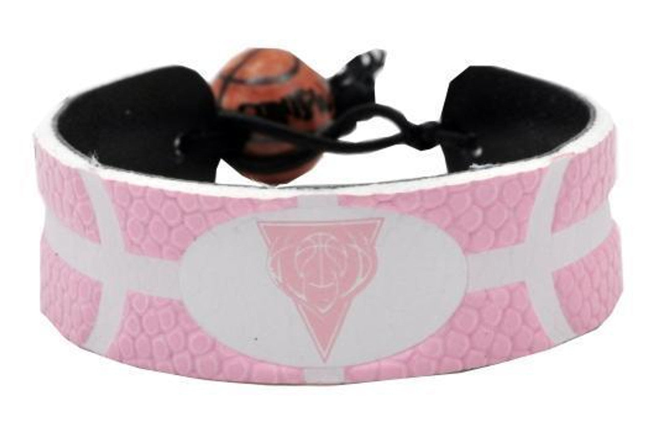Milwaukee Bucks Bracelet Pink Basketball CO - Sports Collectibles, Sports Memorabilia, Sports Fan Shop, Sports Gifts