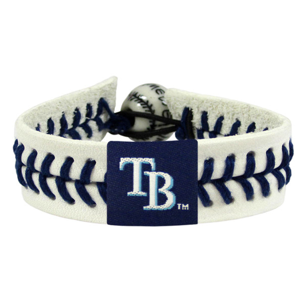 Tampa Bay Rays Bracelet Genuine Baseball CO - Sports Collectibles, Sports Memorabilia, Sports Fan Shop, Sports Gifts