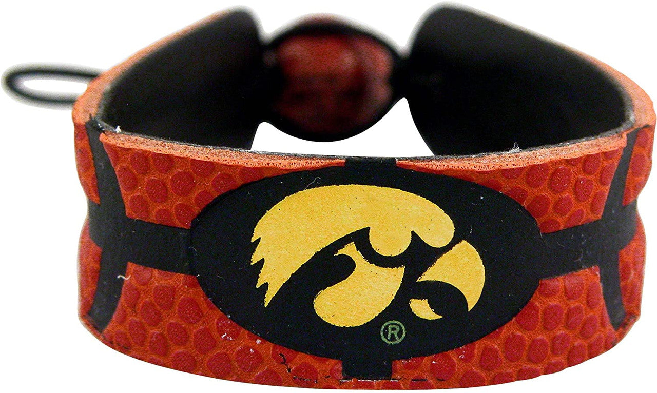 Iowa Hawkeyes Bracelet Classic Basketball CO - Sports Collectibles, Sports Memorabilia, Sports Fan Shop, Sports Gifts