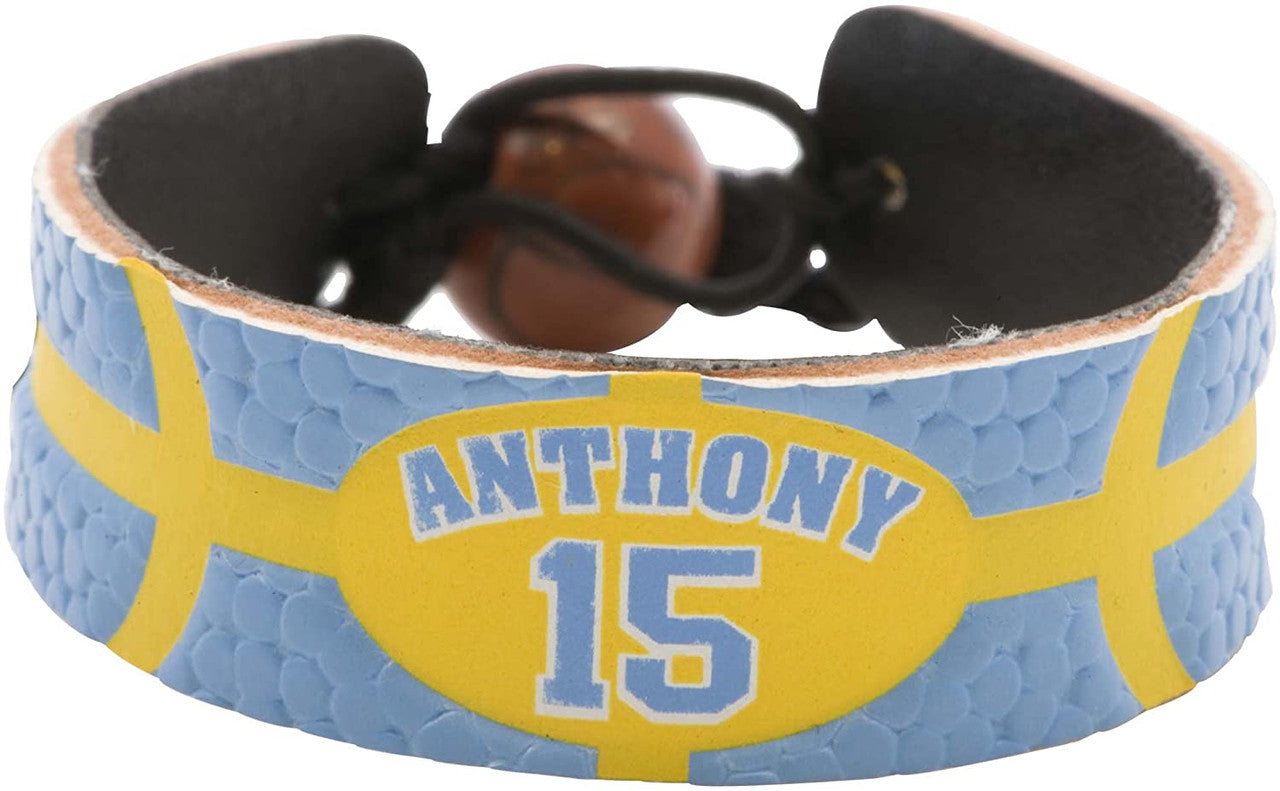 Denver Nuggets Bracelet Team Color Basketball Carmelo Anthony CO - Sports Collectibles, Sports Memorabilia, Sports Fan Shop, Sports Gifts