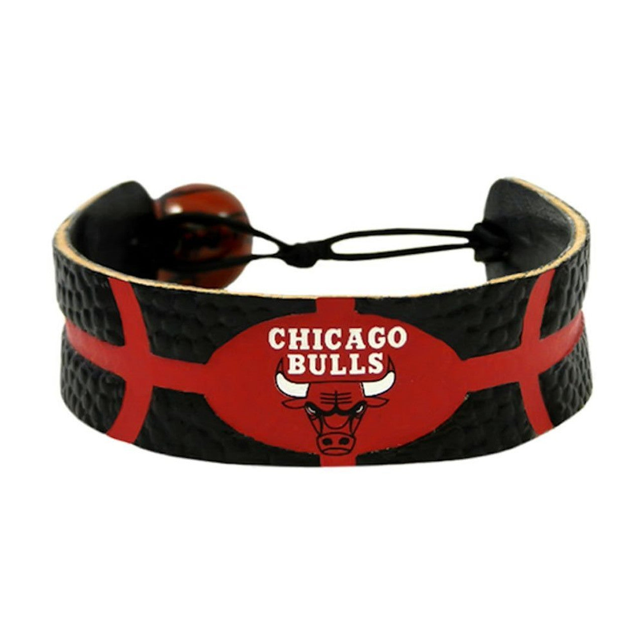 Chicago Bulls Bracelet Team Color Basketball CO - Sports Collectibles, Sports Memorabilia, Sports Fan Shop, Sports Gifts