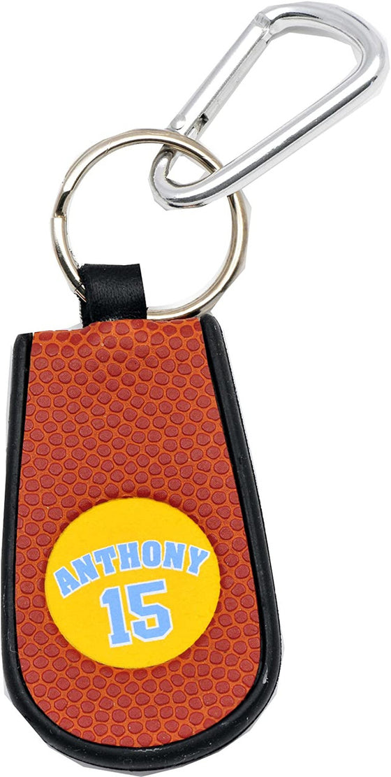 Denver Nuggets Keychain Team Color Basketball Carmelo Anthony CO - Sports Collectibles, Sports Memorabilia, Sports Fan Shop, Sports Gifts