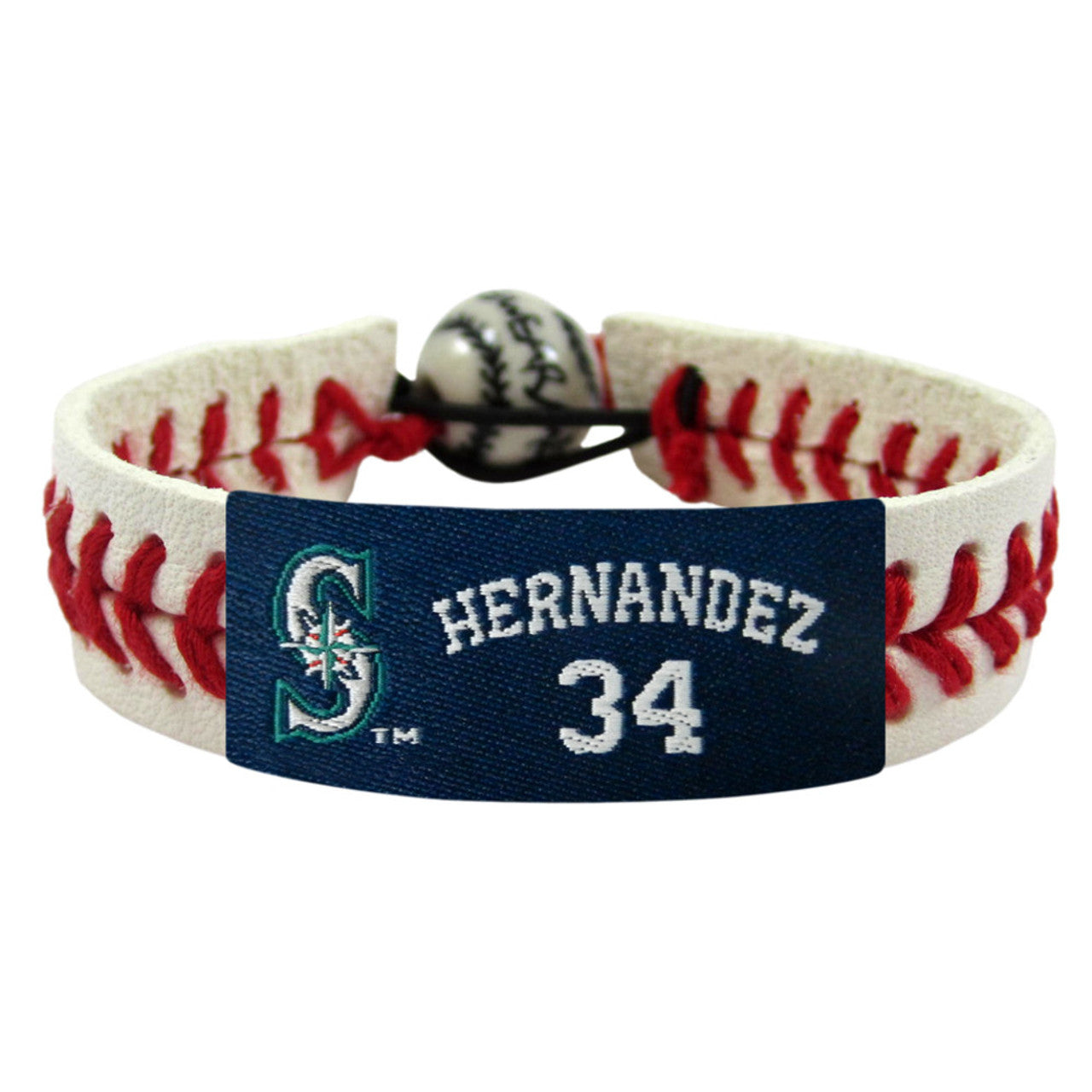 Seattle Mariners Bracelet Classic Baseball Felix Hernandez CO - Sports Collectibles, Sports Memorabilia, Sports Fan Shop, Sports Gifts